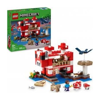 LEGO® LEGO® Minecraft The Mooshroom House 21270, 500 pcs