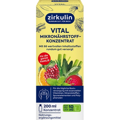 Zirkulin Vital Микронутриент концентрат - 200 мл