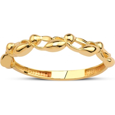 Lillian Vassago Originální celozlatý prsten LLV95 GR034