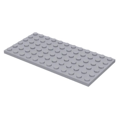 Lego 3028 Light Bluish Gray Plate 6 x 12