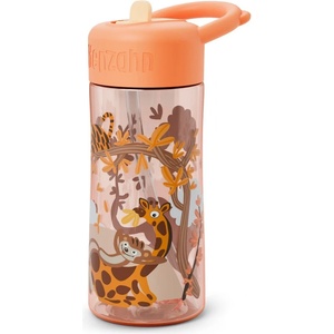 Affenzahn Детска бутилка за вода Affenzahn Kid's Kunststoff Trinkflasche Water bottle - Sonnige Savanne - размер 0, 43 l (533-2363-0211)