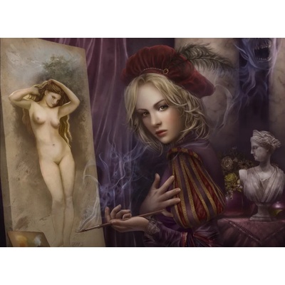 Grafika - Puzzle Ortega: The Painter - 2 000 piese