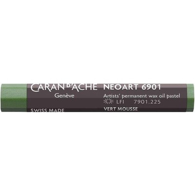 Caran d'Ache voskový olejový pastel Neoart 225 moss green