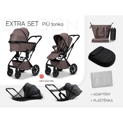 Moon PIÚ Extra set Black matt Tonka 2025