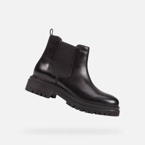 Geox Черни дамски анкъл обувки Geox Iridea Geox | Cheren | ЖЕНИ | 36 - zoot - 212,77 лв