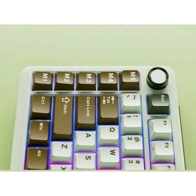Royal Kludge RK L75 Palm Green Gaming Keyboard Beige switch