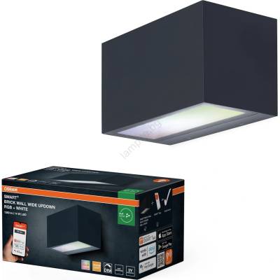 OSRAM -LED RGBW димируемо външно стенно осветително тяло SMART+ BRICK LED/14W/230V IP44 Wi-Fi (P228035)