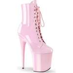 Pleaser USA Pleaser Flamingo-1020 B. Pink Pat/B. Pink 42