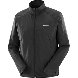 Salomon Мъжко яке за бягане Salomon SHKout Fly Windproof jacket - Deep Black (028-0685-0111)
