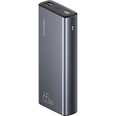 USAMS PB59 аварийно зарядно устройство с 2 USB+Type-C гнезда 30000mAh, PD бързо зарядно устройство 3.0, ЧЕРНО (CMXLOGTC01)