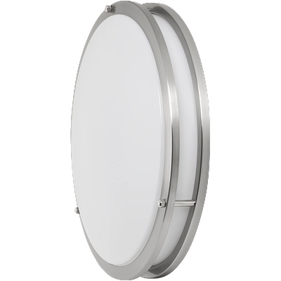 UltraLux Декоративна led плафониера 12w, 4200k, 220-240v ac, Сатиниран (spmr1242sn)