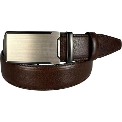 Penny Belts Kožený opasek 35-051-Z10-506 tmavě hnědý