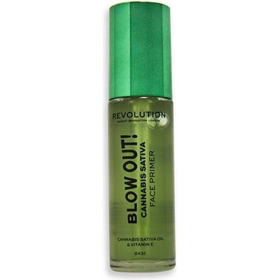 Makeup Revolution Good Vibes Blow Out Podkladová báza s konopným olejom 25 ml