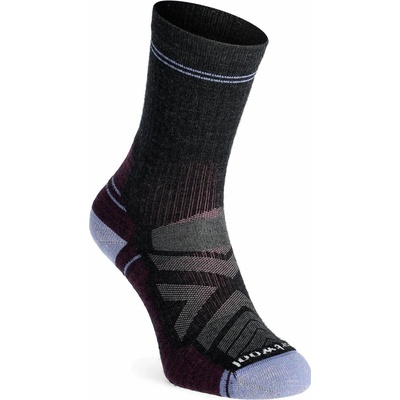 Smartwool Turistické ponožky dámske Hike Light Cushion Crew charcoal