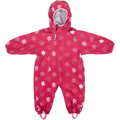 Detská kombinéza LittleLife Fleece Lined All In One Detská červená