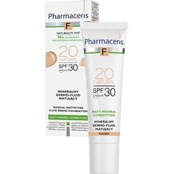 Pharmaceris F-Fluid Foundation matující fluidní make-up SPF30 20 Natural 30 ml