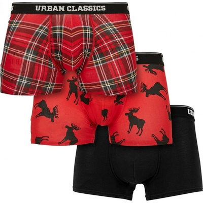 Urban Classics Pánské spodní prádlo boxerky, 3 balení