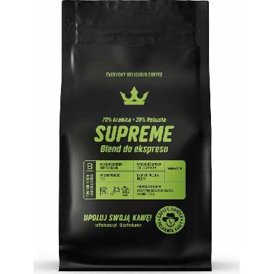 Coffee Hunter Supreme zrnková 1 kg