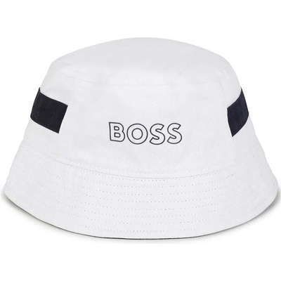 Boss Детска памучна капела boss в бяло от памук (j21278)