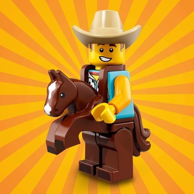 LEGO® Minifigúrky 71021 18. séria Cowboy Costume Guy