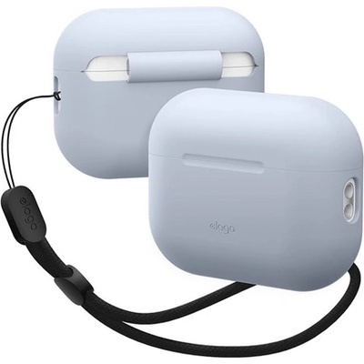 Elago Airpods Pro 2 Silicone Case with Nylon Lanyard EAPP2SC-OR-ROSTR-LBL
