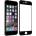 DEVIA Tempered Glass - обхващащо и ръбовете стъклено защитно покритие за дисплея на iPhone 6, iPhone 6S (черен)