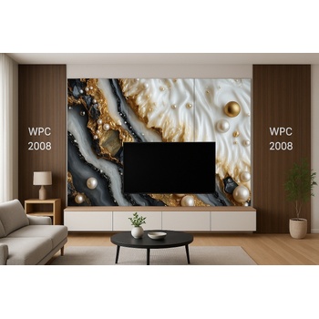 Стенен панел bamboo charcoal i Модел: 5990 i с непрекъсната или огледална шарка i uv лак