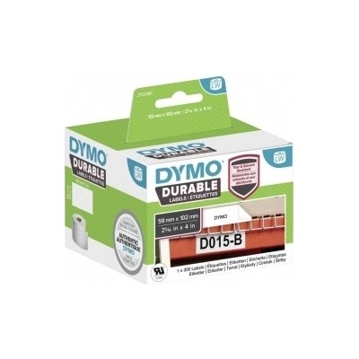 Samolepiace etikety Dymo LW 102x59mm polypropylénové s ochrannou vrstvou biele