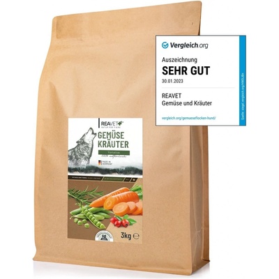 Reavet Barf Vločky Zeleninové variace s bylinkami 3 kg