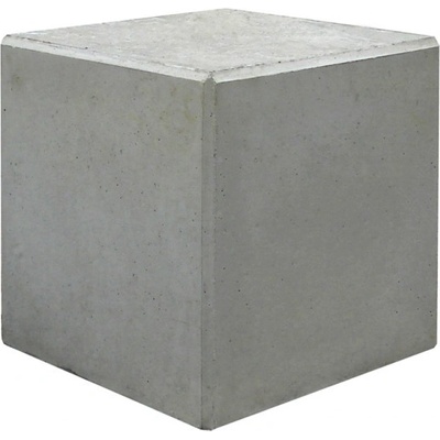 Betónová zábrana kocka 40 x 40 x 40 cm (140 Kg) Hladký betón
