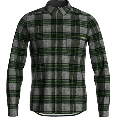 CRAZY IDEA SHIRT LUMBERJACK MAN SCOTTISH GRAY