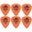 Dunlop 418R 0.60 Tortex Standard 6 Перце за китара (418R60-6PACK-SET)