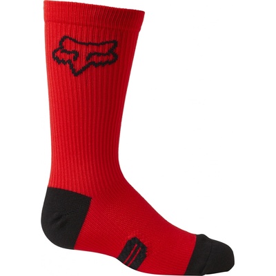 FOX ponožky RANGER CREW detské fluo red