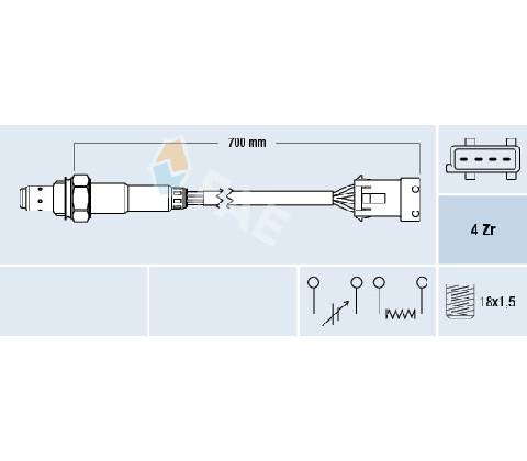 Lambda sonda FAE 77681
