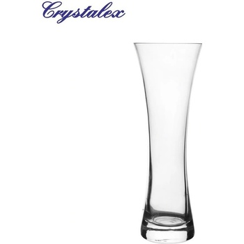 Crystalex Skleněná váza, 7 x 19,5 cm