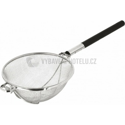 Cedník dvojité síto průměr 300 mm, nerez/plast, rukojeť 44 cm 801480879724