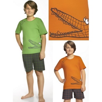 Vtipné chlapecké pyžamo Hladový krokodýl