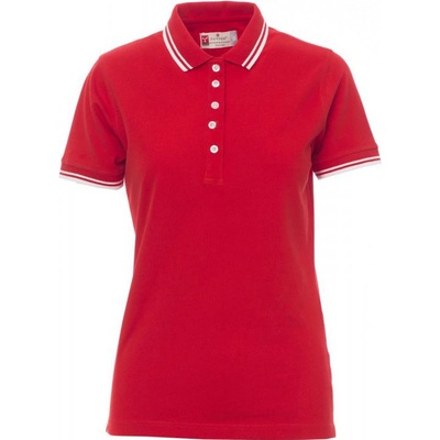 Payper SKIPPER LADY Polokošeľa dámska Red White
