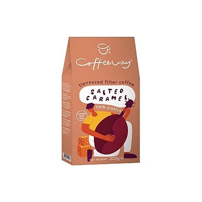 Coffeeway Salted Caramel mletá 200 g