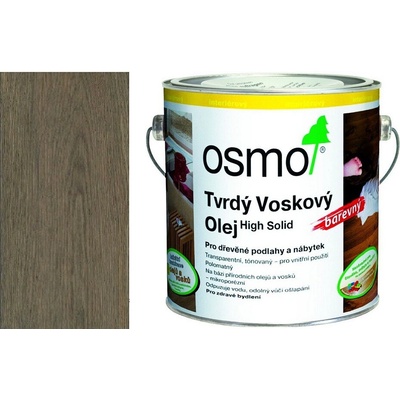 Osmo 3074 Tvrdý voskový olej 0,75 l Grafit