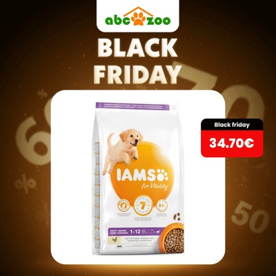 IAMS Dog Puppy Large Chicken 12 kg