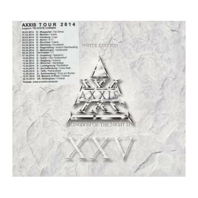 AXXIS - KINGDOM OF THE NIGHT II WHITE (1CDG)