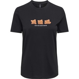 ONLY Тениска onlteresa reg s/s teddy top rs jrs