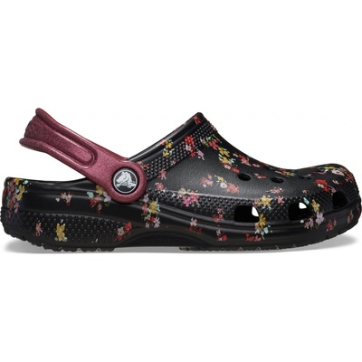 Crocs CLASSIC DITSY FLORAL CLOG KID'S Black/Multi