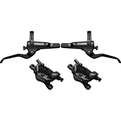 Brzda kotoučová SHIMANO Cues U8020 čtyřpístková p+z 1000+1700 mm komplet bez kotoučů, P+Z J-kit – Zboží Dáma