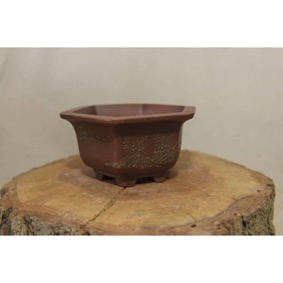 Yixing keramická miska 12,5 x 11,5 x 6 cm