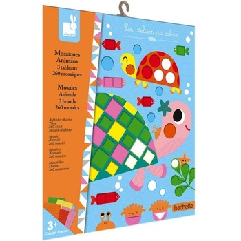 Janod Atelier мозайка Животни Комплект Мини 3+