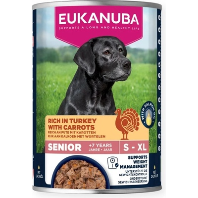Eukanuba Life Care Senior Rich in turkey with carrots 400 g