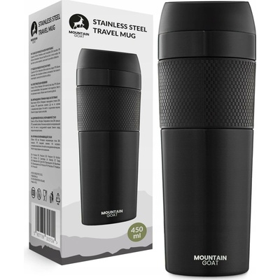 Mountain termohrnek Goat Thermal Mug Travel 400 ml černý