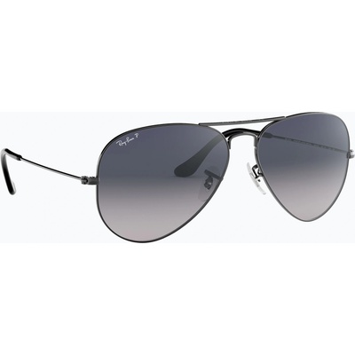 Ray-Ban Слънчеви очила Ray-Ban Aviator Classic gunmetal/blue polarized